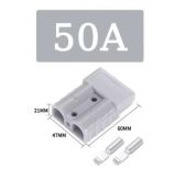 CONECTOR 50 A  600 VOLTS  - SL50  CINZA
